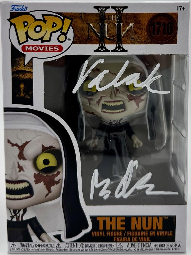 Bonnie Aarons Signed Funko Pop #1710 (The Nun) - Beckett COA